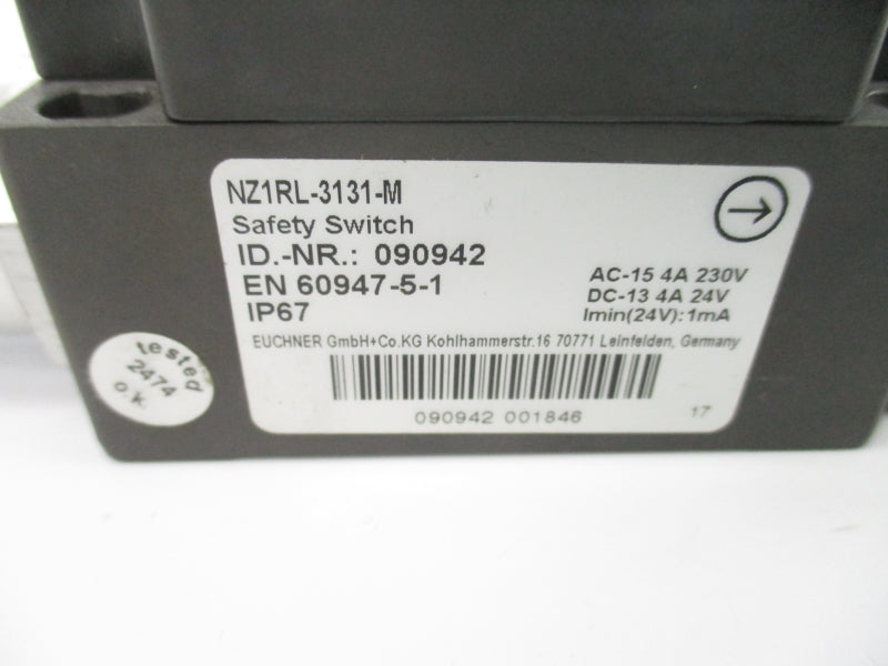 EUCHNER NZ1RL-3131-M 090942 230V 4A NSNP