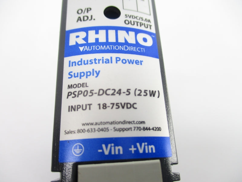 RHINO PSP05-DC24-5(25W) 18-75VDC NSNP