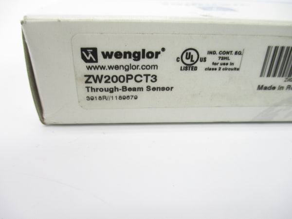 WENGLOR ZW200PCT3 10-30VDC NSMP