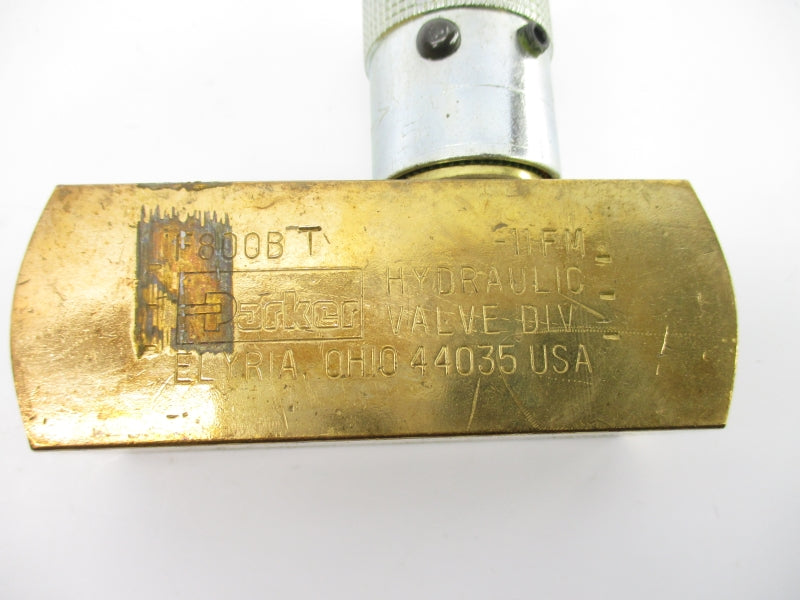 PARKER F800BT-11FM 2000PSI NSNP