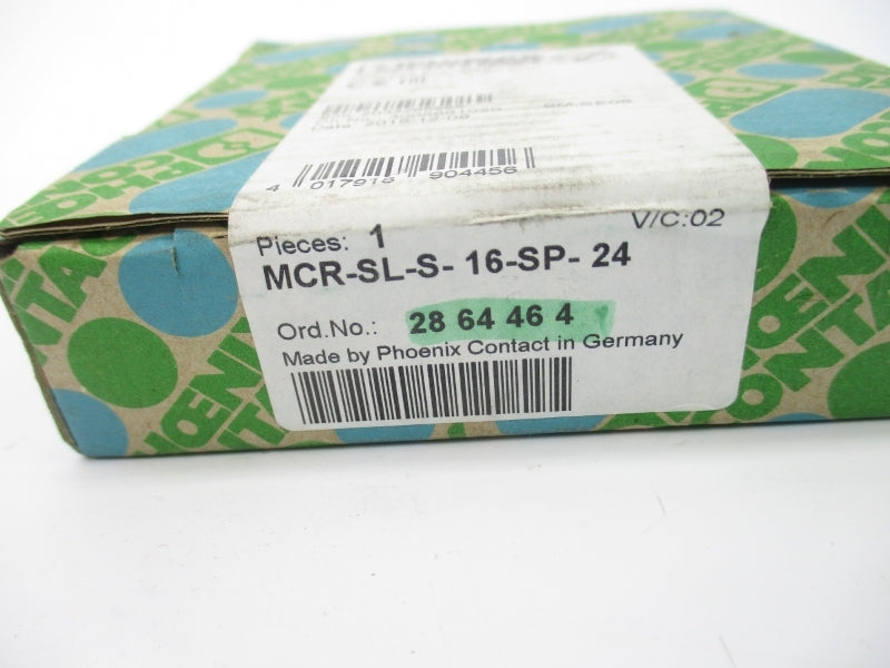 PHOENIX CONTACT MCR-SL-S-16-SP-24 2864464 NSFS