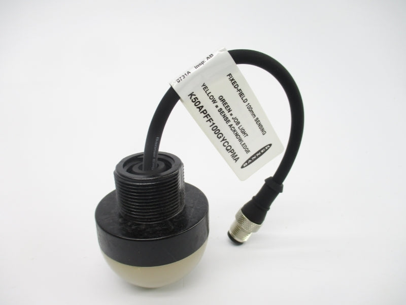 BANNER ENGINEERING K50APFF100GYCQPMA 75363 12-30VDC NSMP