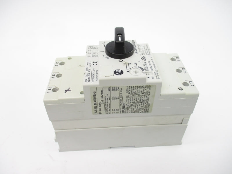 ALLEN BRADLEY 140-CMN-6300 SER. D 600VAC 40-63A (BR/WH) NSMP