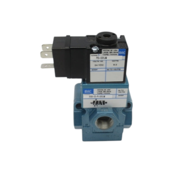 MAC 55B-12-PI-501JM 24VDC 30-150PSI NSNP