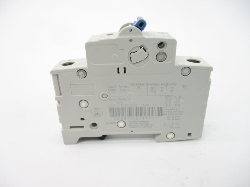 ALLEN BRADLEY 1492-D1C005 SER. D 277V 0.5A NSMP