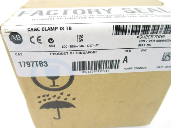 ALLEN BRADLEY 1797-TB3 SER. A DATE: 2015 NSFS