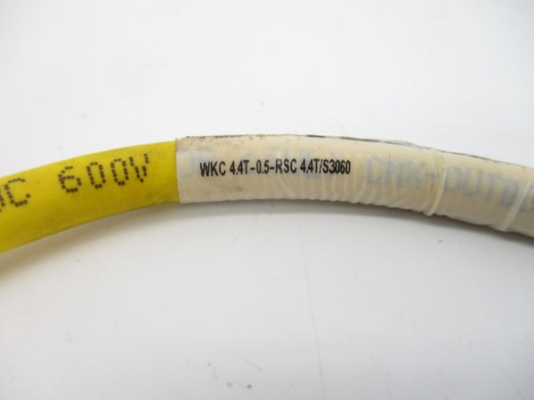 TURCK WKC4.4T-0.5-RSC 4.4T/S3060 600V NSNP