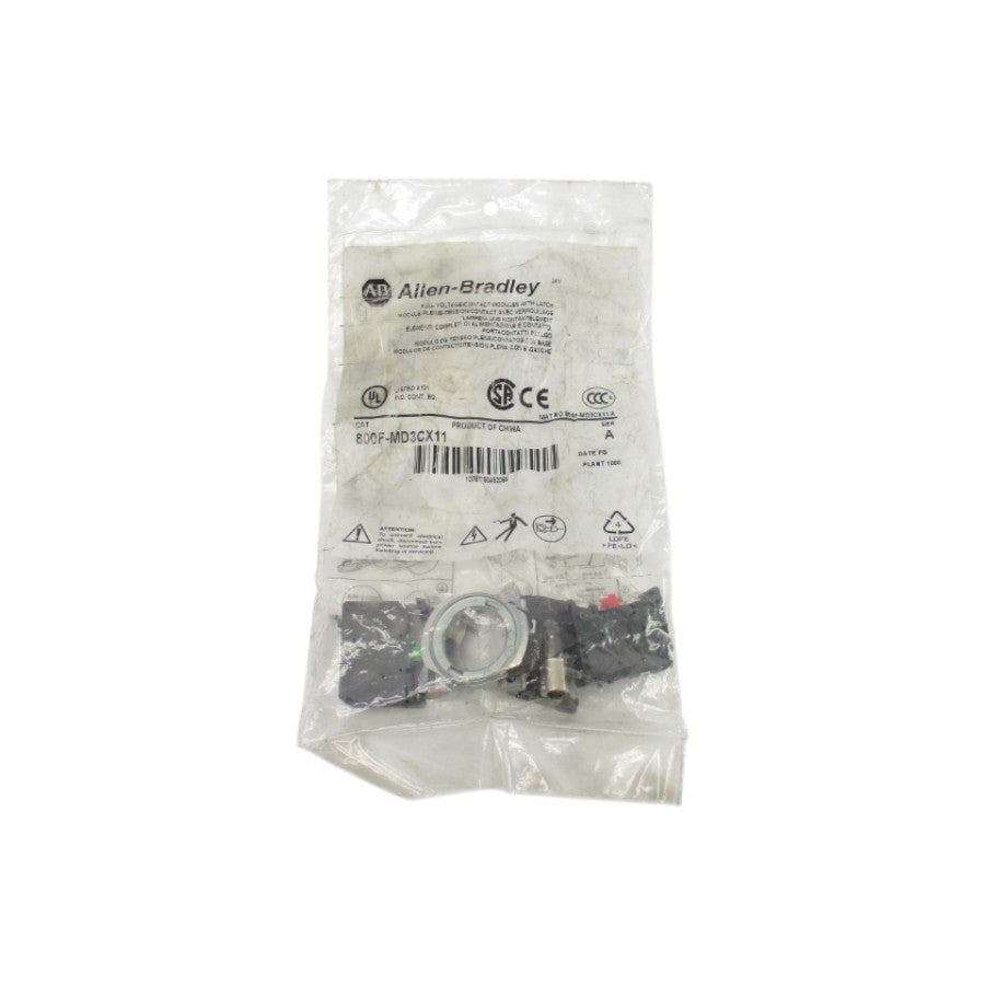 ALLEN BRADLEY 800F-MD3CX11 SER. A NSMP