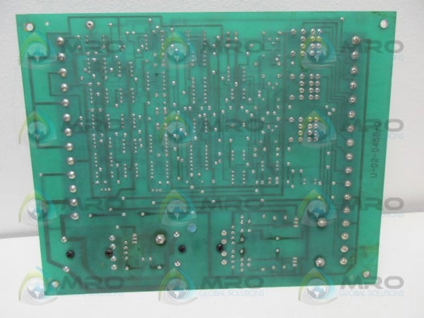 AJAX MAGNETHERMIC 72074A00 U-01-0595 TEMP/PRESSURE MONITOR BOARD  UNMP