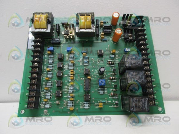AJAX MAGNETHERMIC 72074A U-01-0595 TEMP/PRESSURE MONITOR BOARD UNMP