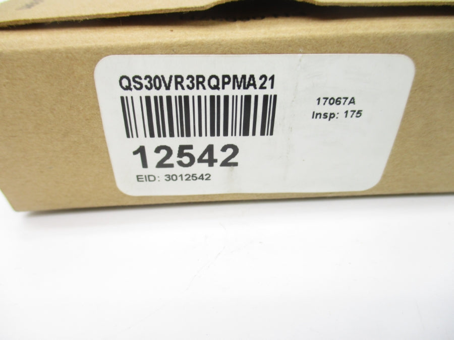 BANNER ENGINEERING QS30VR3RQPMA21 12542 12-250VDC NSMP