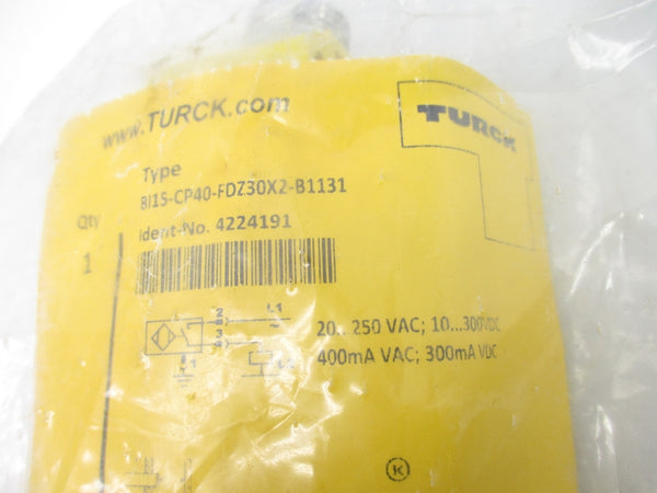 TURCK BI15-CP40-FDZ30X2-B1131 4224191 20-250VAC NSMP