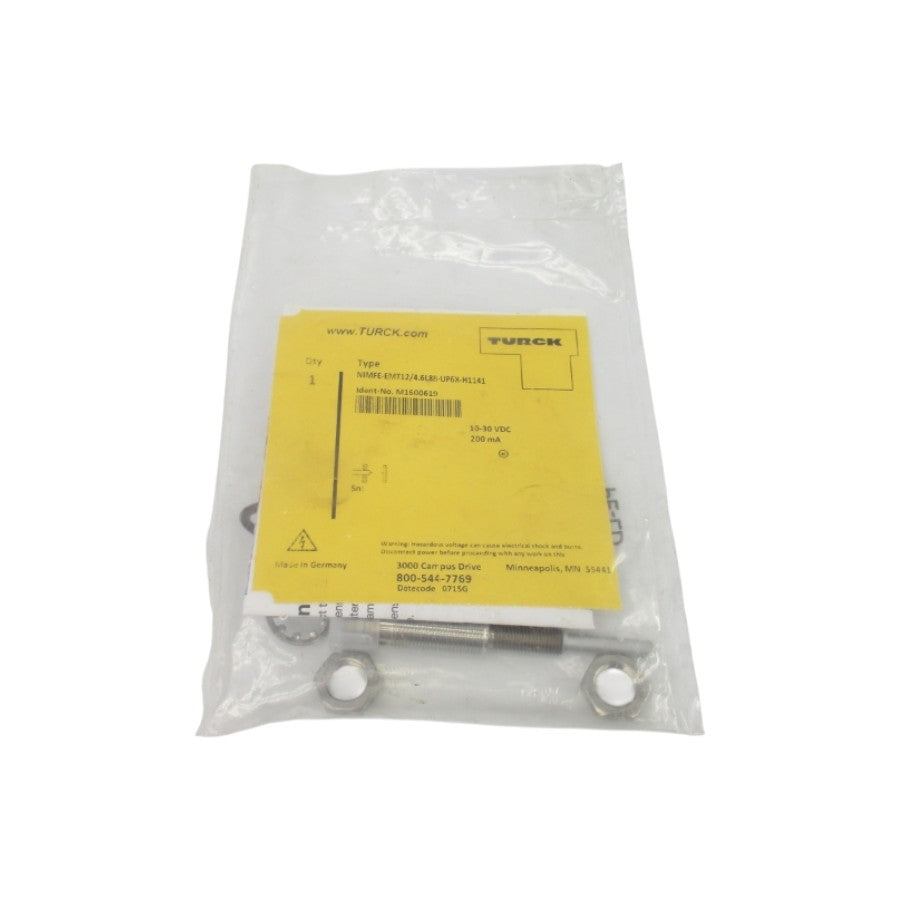 TURCK NIMFE-EMT12/4.6L88-UP6X-H1141 M1600619 10-30VDC NSMP