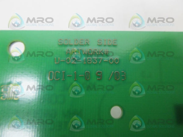 AJAX MAGNETHERMIC 75401A U-02-1836 GROUND DETECTOR BOARD NSNP