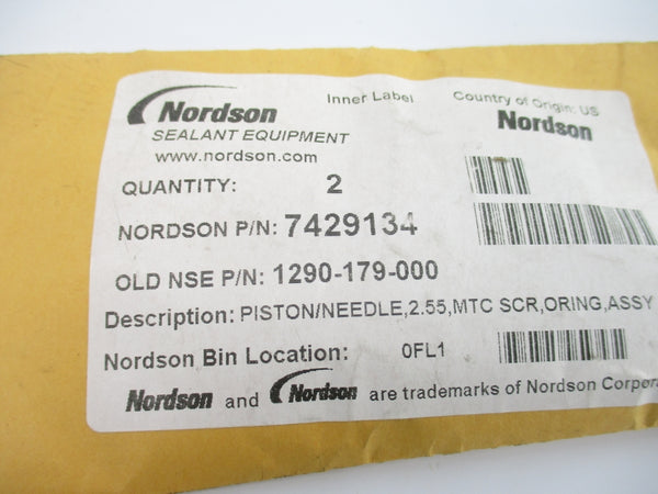 NORDSON 7429134 1290-179-000 (PKG OF 2) NSMP