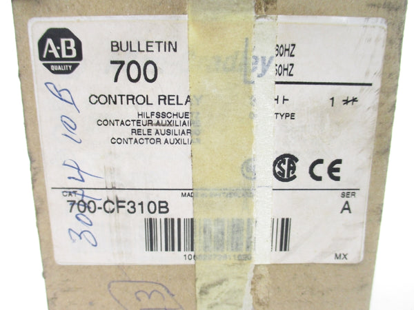 ALLEN BRADLEY 700-CF310B SER. A 440/480V (BR/WH) NSMP