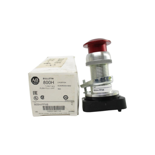 ALLEN BRADLEY 800H-FPX6 SER. C (WH) NSMP