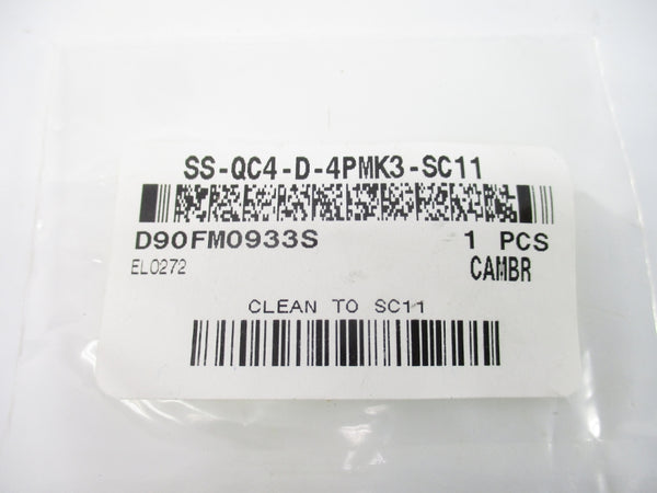 SWAGELOK SS-QC4-D-4PMK3-SC11 NSMP
