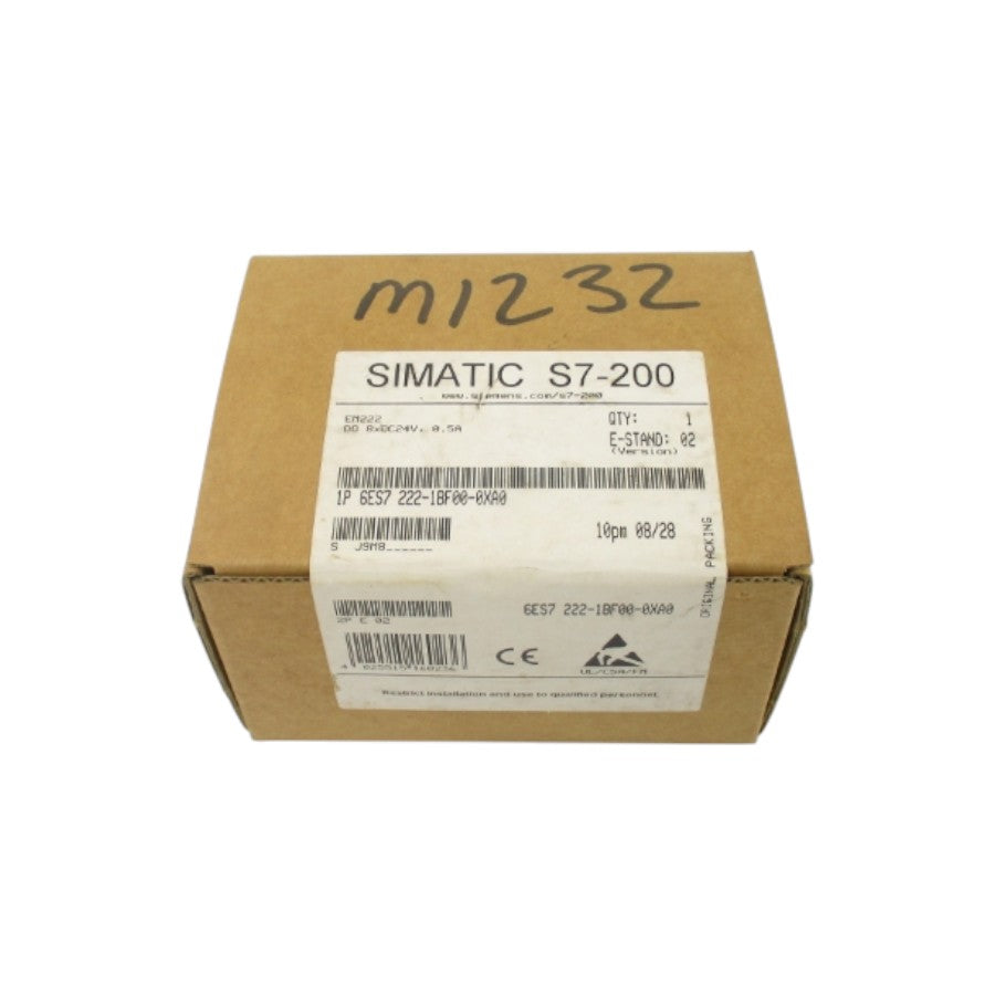 SIEMENS 6ES7222-1BF00-0XA0 24VDC 0.5A NSFS