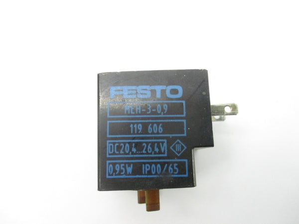FESTO MEH-3-0.9 119606 20.4-26.4VDC NSNP