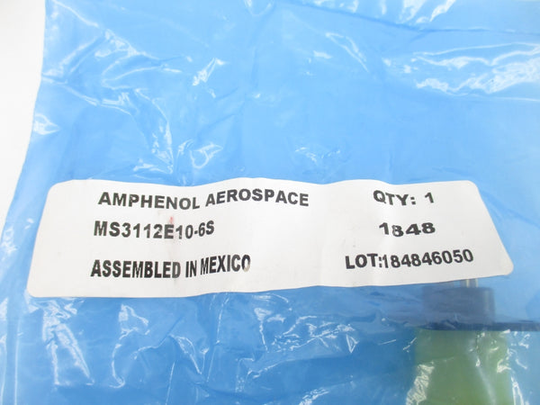 AMPHENOL AEROSPACE MS3112E10-6S NSMP