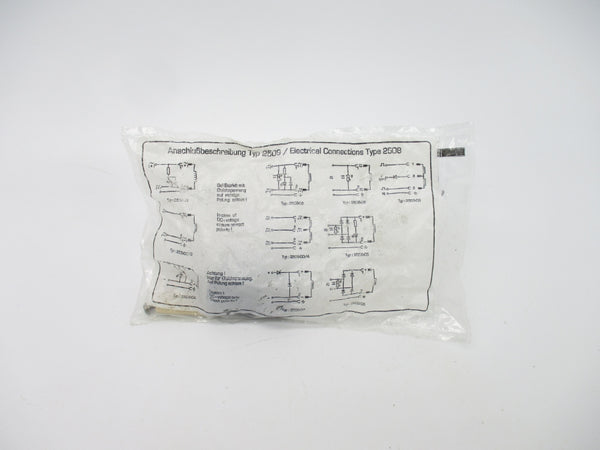 BURKERT 132445 2508 0-250VAC/DC NSMP