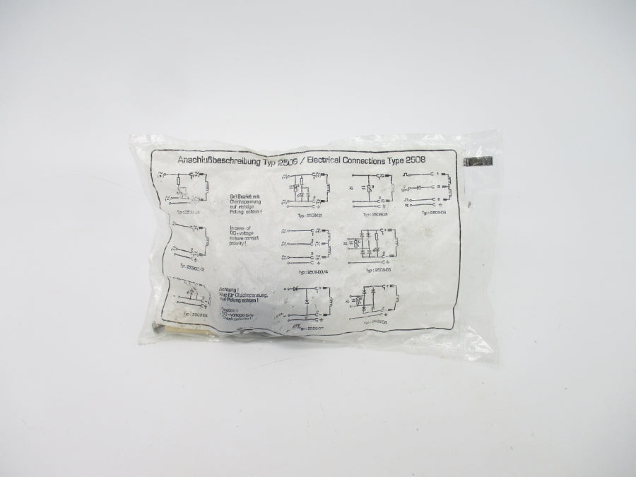 BURKERT 132445 2508 0-250VAC/DC NSMP