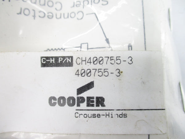 CROUSE HINDS CH400755-3 NSMP