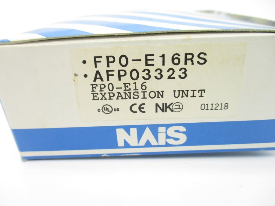 NAIS FP0-E16RS AFP03323 24V 0.1A NSMP