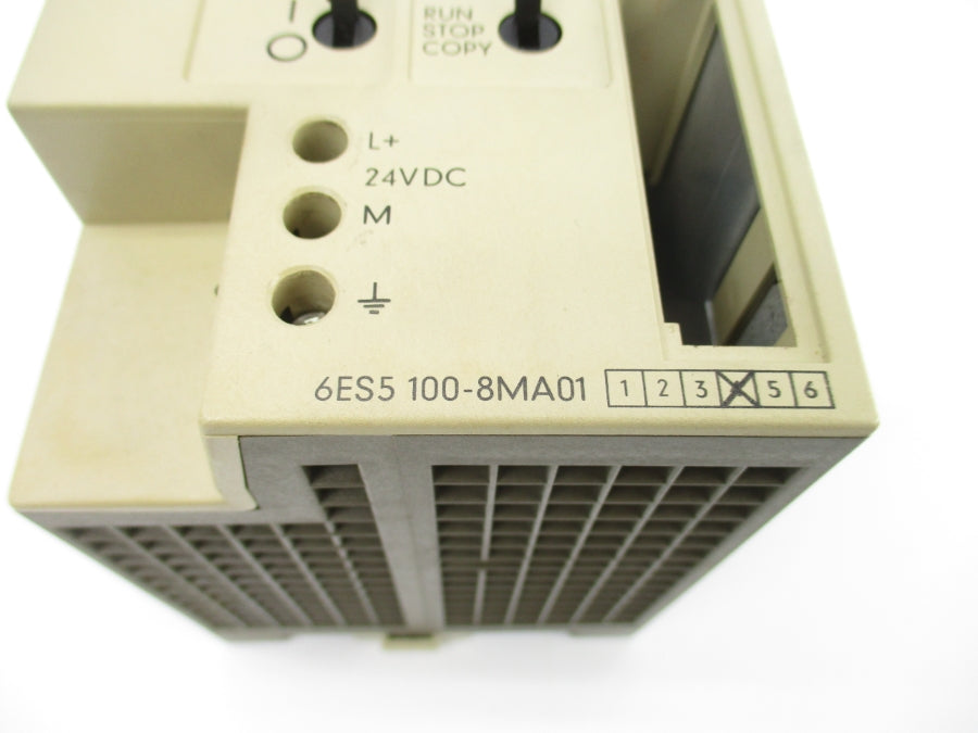 SIEMENS 6ES5100-8MA01 24VDC NSNP