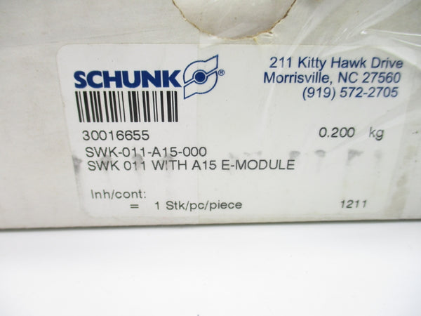 SCHUNK SWK-011-A15-000 3001665 NSMP
