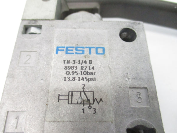 FESTO TH-3-1/4B 8983 -13.8-145PSI NSNP