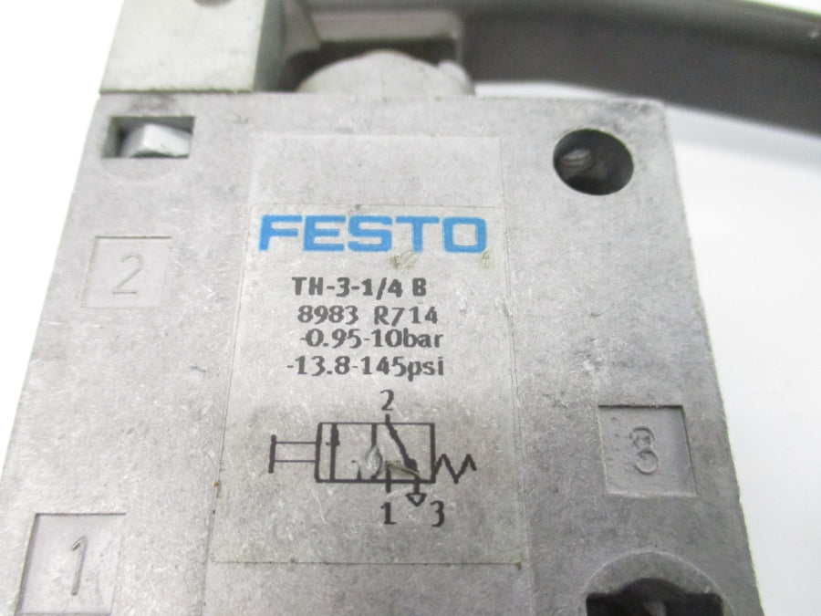 FESTO TH-3-1/4B 8983 -13.8-145PSI NSNP