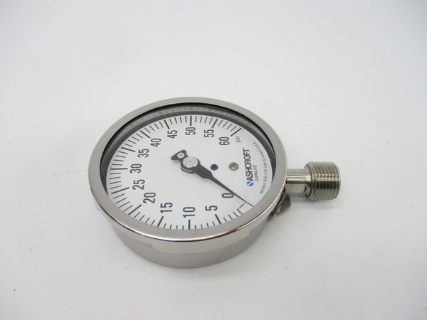 ASHCROFT 35-1009-SW-04L-60#-XMPNHSG 0-60PSI 3-1/2" NSMP