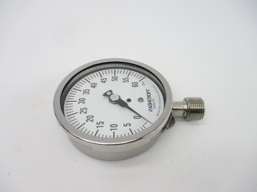 ASHCROFT 35-1009-SW-04L-60#-XMPNHSG 0-60PSI 3-1/2" NSMP