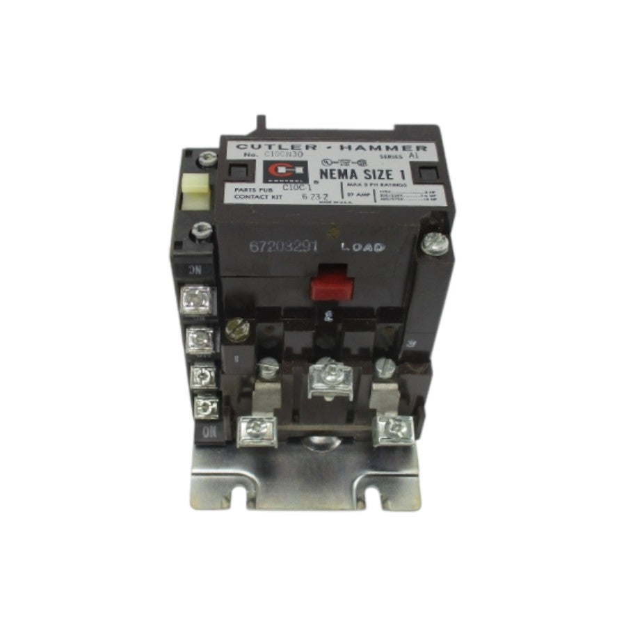 CUTLER HAMMER C10CN30 SER. A1 110/120V 27A (AS PICTURED) NSNP