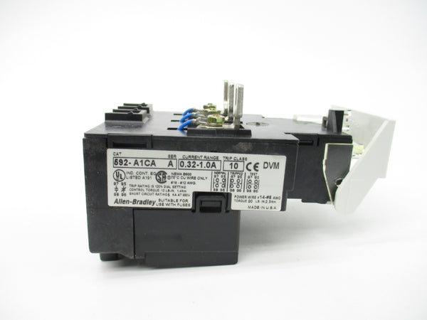 ALLEN BRADLEY 592-A1CA SER. A 600V 0.32-1.0A (BR/WH) NSMP