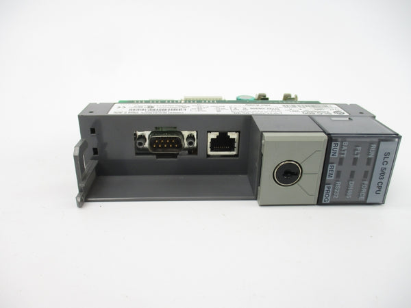 ALLEN BRADLEY 1747-L531 SER. E F/W 3 24VDC (NO KEY/ NO DOOR) NSNP