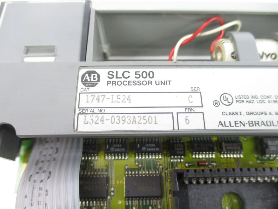 ALLEN BRADLEY 1747-L524 SER. C F/W 6 NSNP