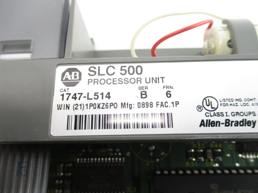 ALLEN BRADLEY 1747-L514 SER. B F/W 6 (NO DOOR) NSNP