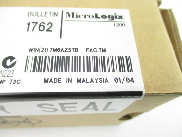 ALLEN BRADLEY 1762-IQ8 SER. A 24VDC DATE: 2004 REV. A NSFS