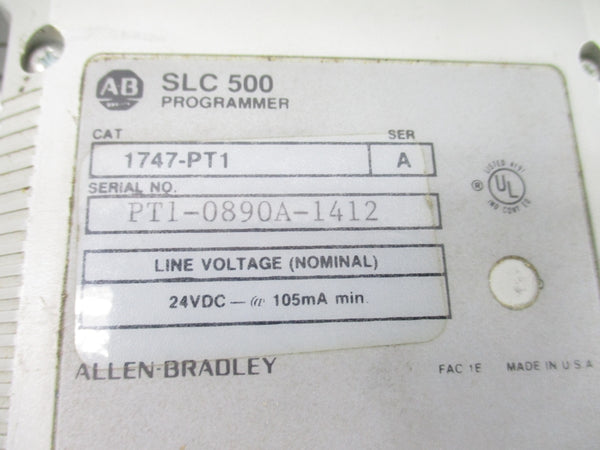 ALLEN BRADLEY 1747-PT1 SER. A 24VDC UNMP