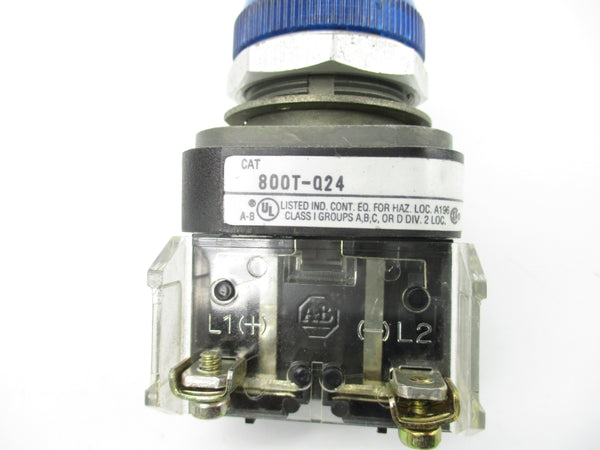 ALLEN BRADLEY 800T-Q24B SER. T 24VAC/DC NSNP