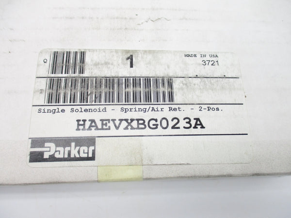 PARKER HAEVXBG023A NSFS