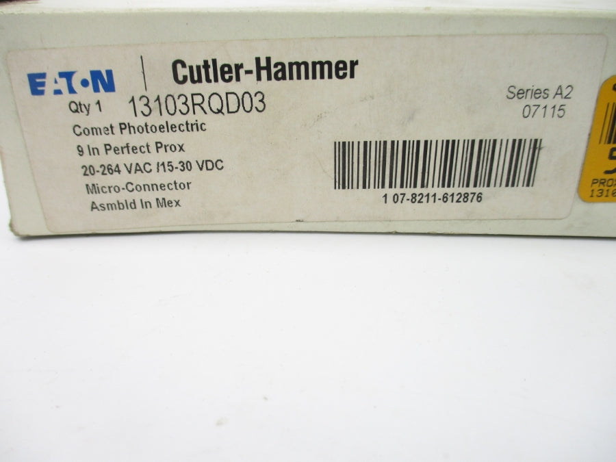 CUTLER HAMMER 13103RQD03 SER. A2 20-264VAC NSMP