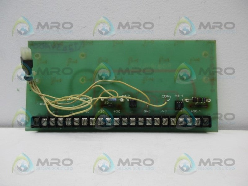 AJAX MAGNETHERMIC 72034A00 PC BOARD UNMP