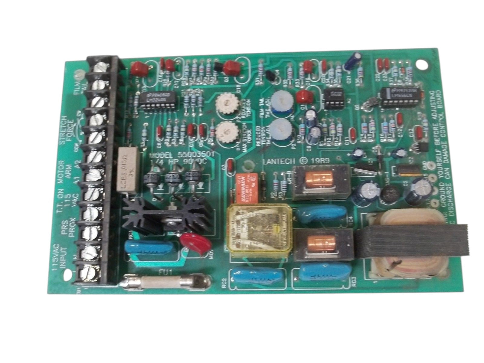 LANTECH 55003501 DRIVE BOARD UNMP