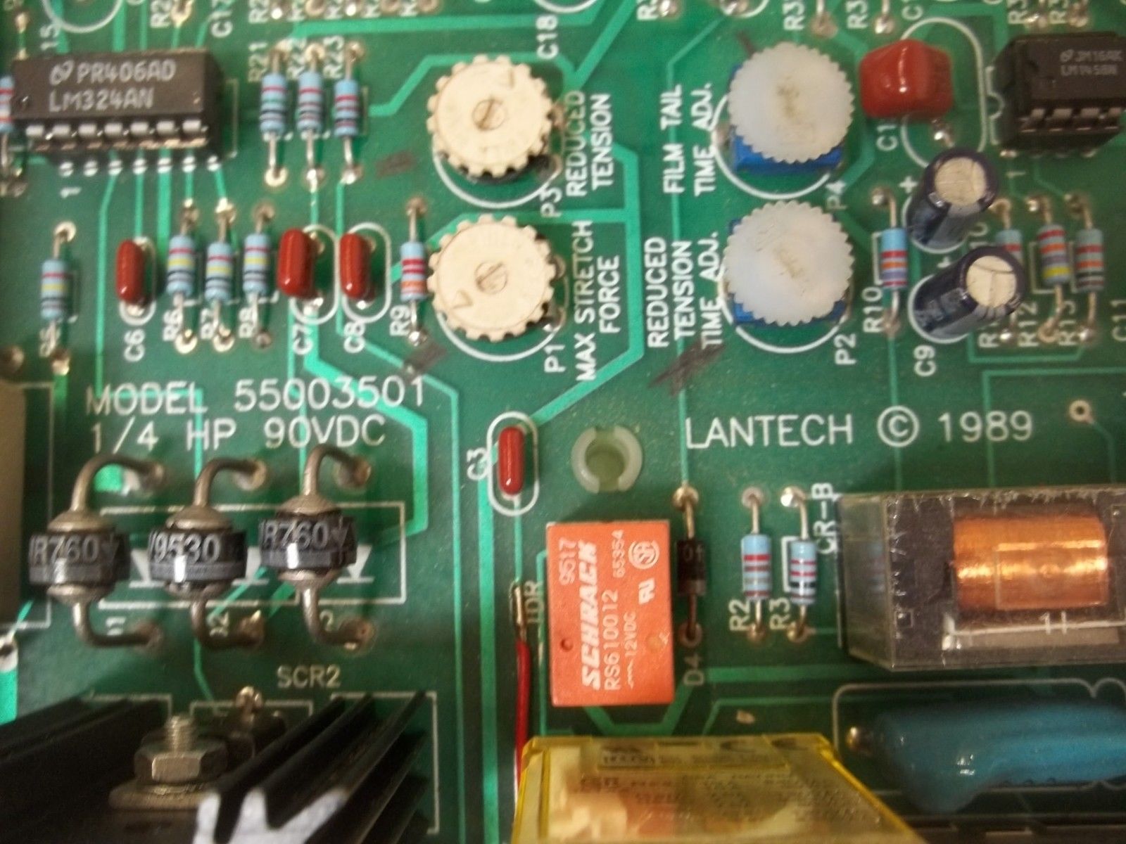 LANTECH 55003501 DRIVE BOARD UNMP