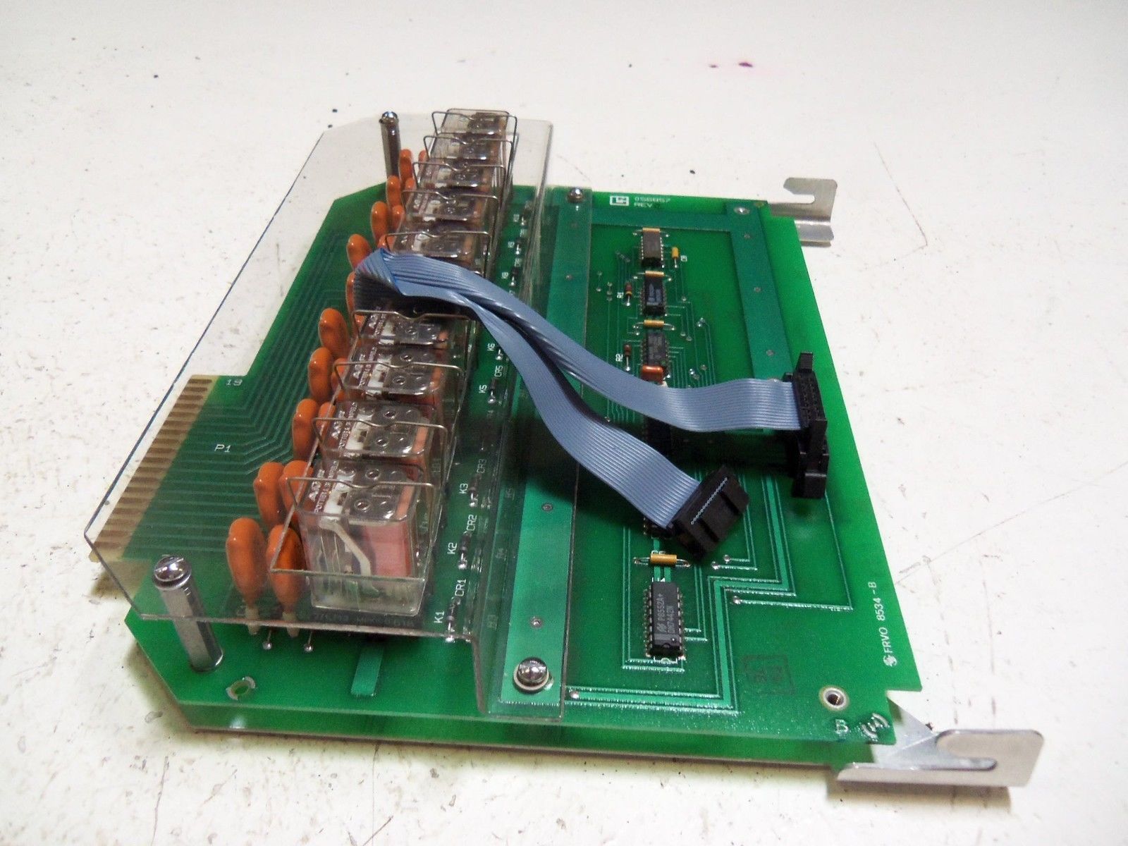 LEEDS & NORTHRUP 056857 REV.C RELAY BOARD NSMP