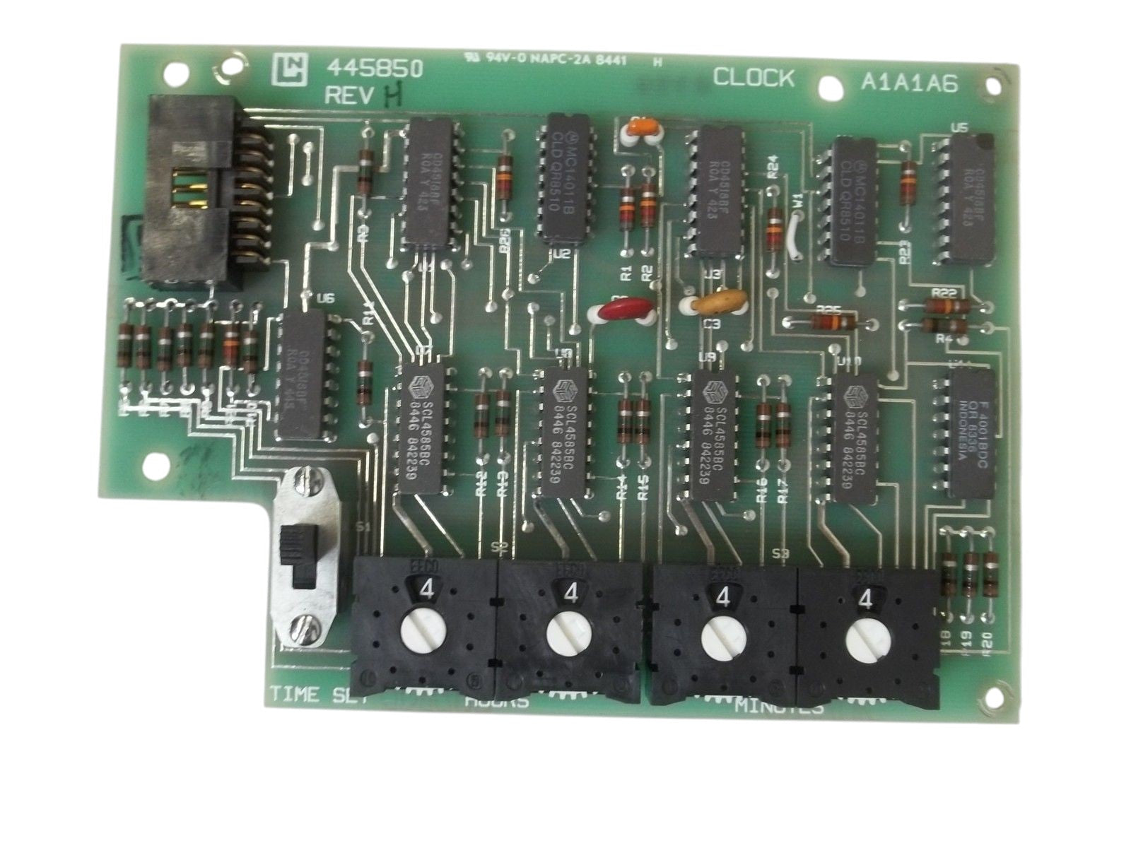 LEEDS & NORTHRUP 445850 CIRCUIT BOARD UNMP